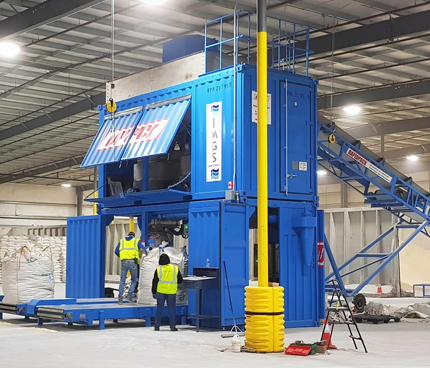 Rapidpack Mobile Bagging Machine – 140 t/hr Plug‑and‑Play Bulk Packing Unit