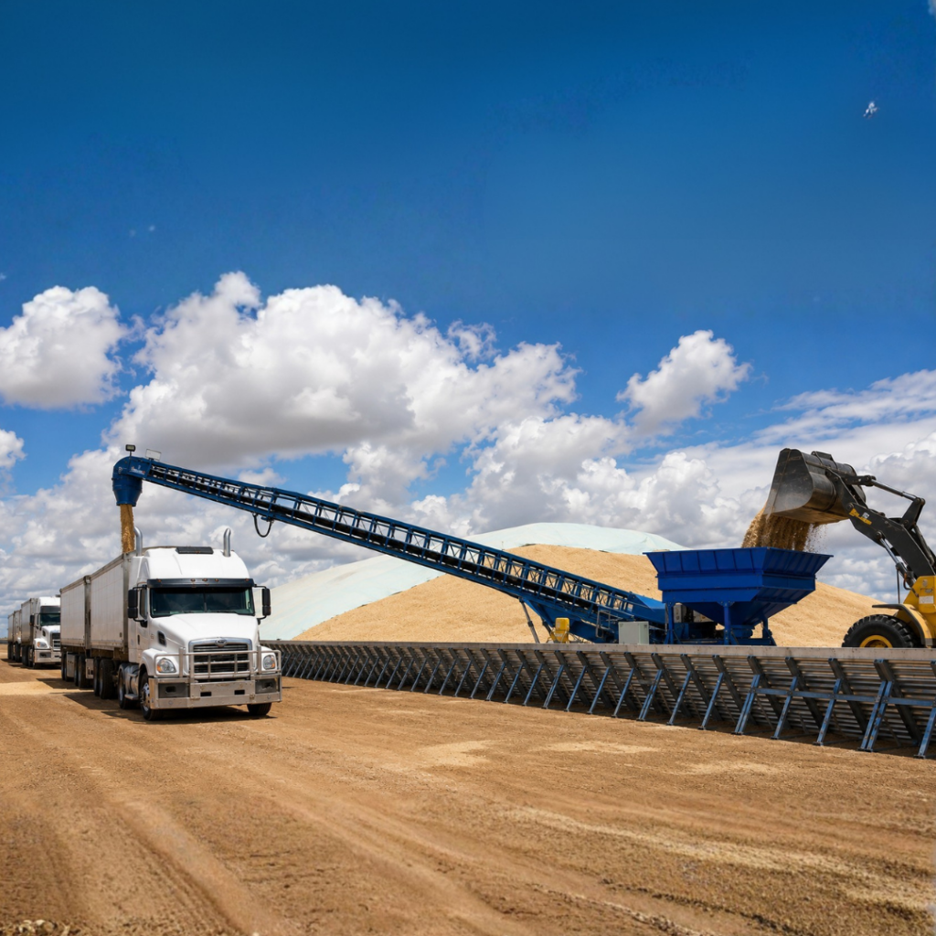 Rapidpack Bulk Cargo Stacker - Loading Mode